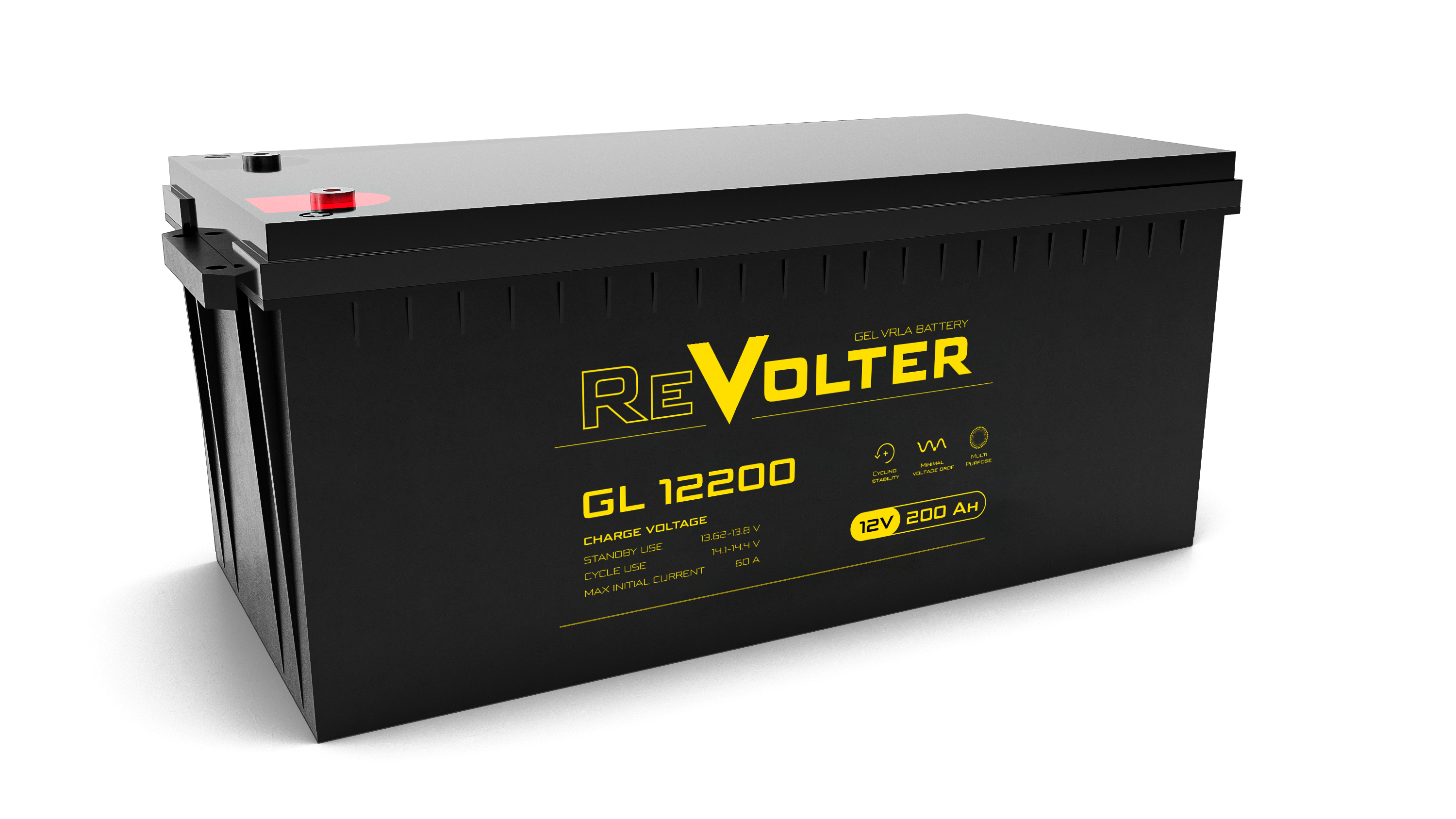 Аккумуляторы REVOLTER GL 12200 купить оптом от производителя ЭНЕРГОН